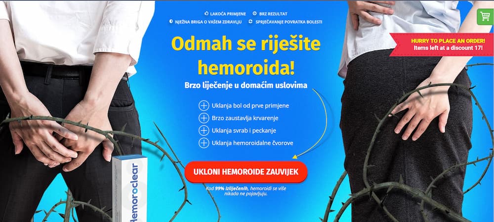 Hemoroclear učinkovito rješenje za hemoroide